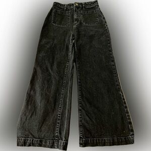 Rolla’s Jeans 29 Sailor Wide Leg High Rise Black